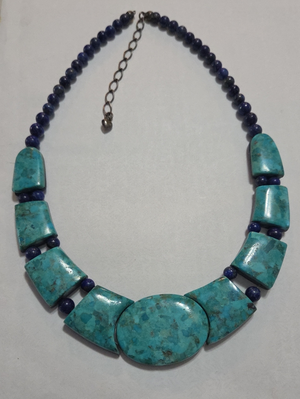 Jay King Turquoise, Lapis Necklace